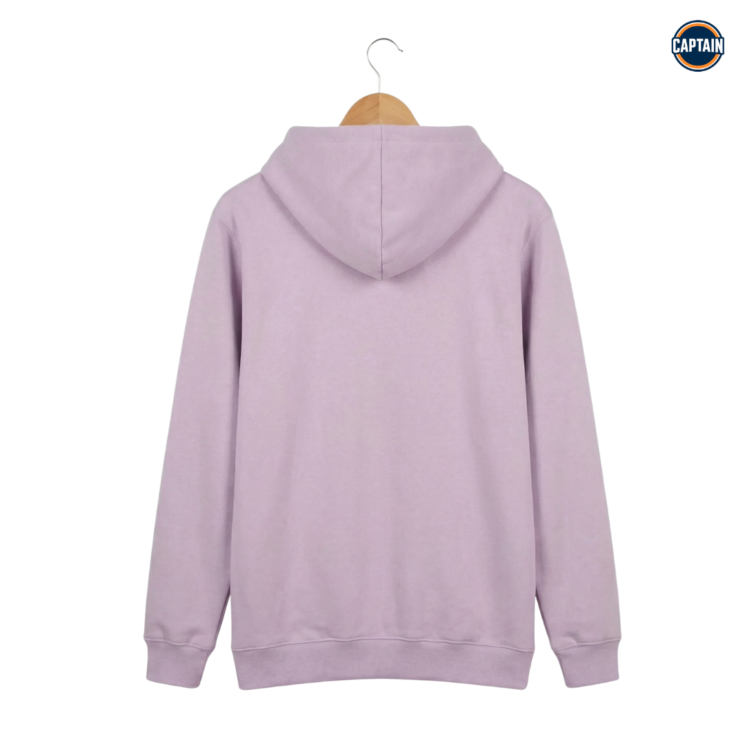 Pink-Beige Color- Premium Solid Hoodie (Copy) - Image 2
