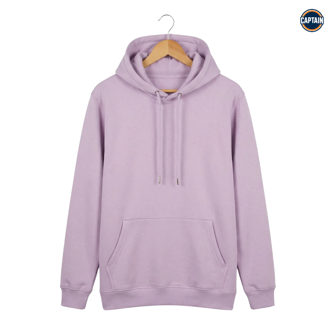 Premium Solid Hoodie -Color Lavender